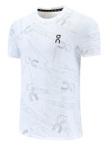 26/27 White On Leisure quick drying Men's T-shirt Top#A332