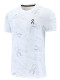 26/27 White On Leisure quick drying Men's T-shirt Top#A332