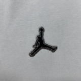 26/27 PSG AJ Ｗhite Pure Cotton Men's T-shirt#T304
