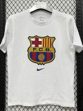 26/27 BAR White Pure Cotton Men's T-shirt#T312(大标)