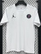 26/27 PSG AJ White Pure Cotton Men's T-shirt#T299