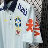 26/27 Brazil Sky Blue Leisure quick drying Men's Polo-shirt Top#PL7701