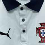 26/27 Portugal Sky Blue Leisure quick drying Men's Polo-shirt Top#PL7702