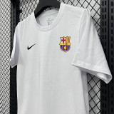 26/27 BAR White Pure Cotton Men's T-shirt#T302