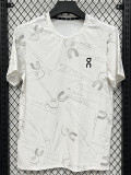 26/27 White On Leisure quick drying Men's T-shirt Top#A332