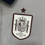 26/27 Spain Grey Leisure quick drying Men's Polo-shirt Top#PL7704