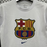 26/27 BAR White Pure Cotton Men's T-shirt#T312(大标)