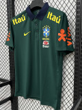 26/27 Brazil Green Leisure quick drying Men's Polo-shirt Top#PL7701