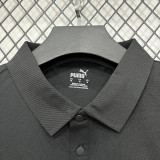 26/27 Portugal Black Leisure quick drying Men's Polo-shirt Top#PL6617