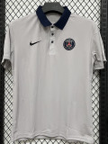 26/27 PSG Grey Leisure quick drying Men's Polo-shirt Top#PL7703
