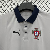 26/27 Portugal Grey Leisure quick drying Men's Polo-shirt Top#PL7702