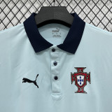 26/27 Portugal Sky Blue Leisure quick drying Men's Polo-shirt Top#PL7702
