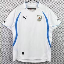 2010 Uruguay Away Retro Soccer Jersey