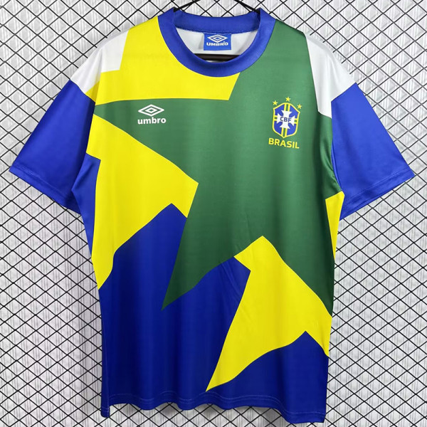 1994 Brazil Retro Training Shirts