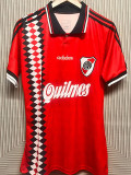 1994 River Plate Red Retro Soccer Jersey