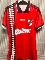 1994 River Plate Red Retro Soccer Jersey
