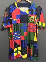 2022 Portugal Pre-Match Red Green Training Shirt