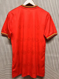 2019 Colombia Commemorative Edition Red Retro Soccer Jersey