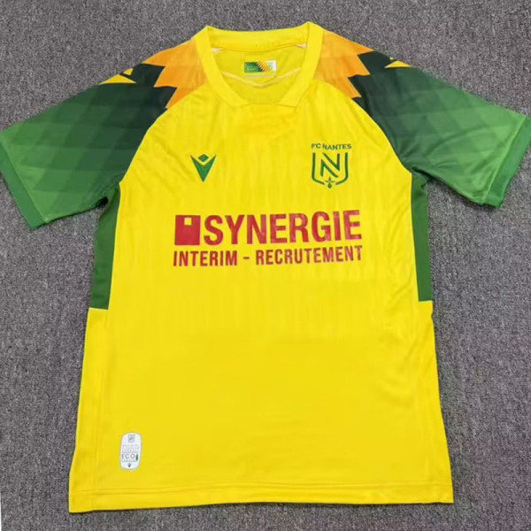 26/27 Nantes Home Fans Soccer Jersey