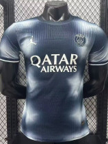 26/27 PSG X Mist Island Grey Special Edition Player Version Soccer Jersey