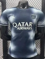 26/27 PSG X Mist Island Grey Special Edition Player Version Soccer Jersey