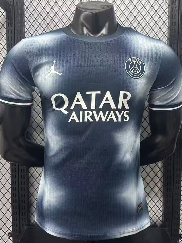 26/27 PSG X Mist Island Grey Special Edition Player Version Soccer Jersey