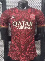 26/27 PSG X Wine Red Totem Special Edition Player Version Soccer Jersey