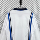 1997/1998 Napoli Away Long Sleeve Retro Soccer Jersey