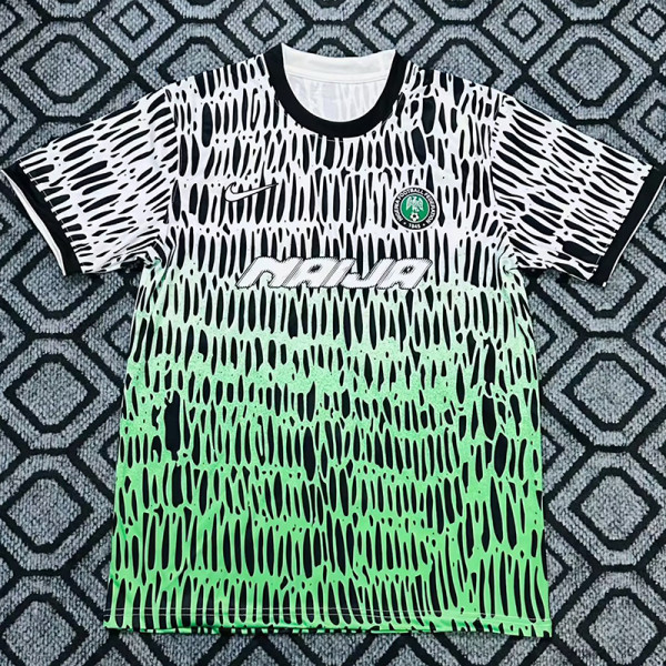 26/27 Nigeria Green White Training Shirt