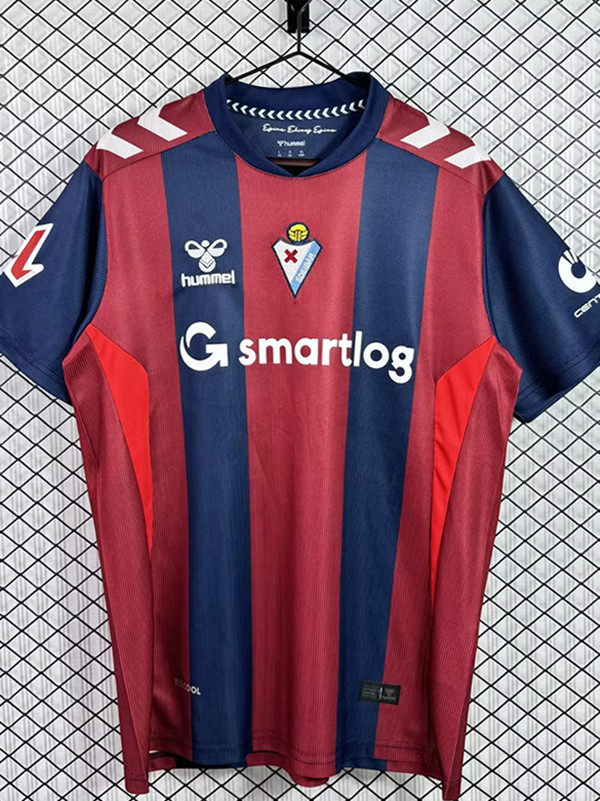 26/27 Eibar Home Fans Soccer Jersey(带西甲章)