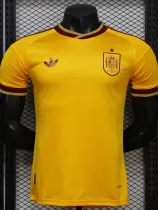 26/27 Spain Special Edition Yellow Player Version Soccer Jersey