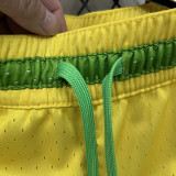 26/27 Brazil Flying Man Casual NBA Edition Yellow shorts
