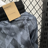26/27 Flying Man Casual NBA Edition Grey Black shorts#C2539