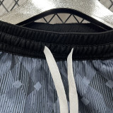 26/27 Flying Man Casual NBA Edition Grey Black shorts#C2539