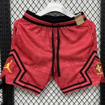 26/27 Brazil Flying Man Casual NBA Edition Red shorts#C2540