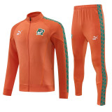 26/27 Ivory Coast Orange Jacket Tracksuit