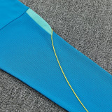 26/27 Brazil Lake Blue Half Pull Tracksuit (半拉链)