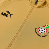 26/27 Ghana Light Yellow Jacket Tracksuit