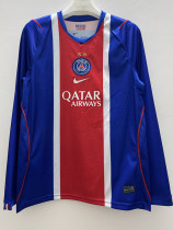 26/27 PSG Home Long Sleeve Fans Soccer Jersey