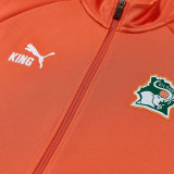 26/27 Ivory Coast Orange Jacket Tracksuit