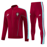 26/27 Portugal Red Jacket Tracksuit
