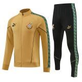 26/27 Ghana Light Yellow Jacket Tracksuit