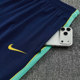 26/27 Brazil Lake Blue Half Pull Tracksuit (半拉链)
