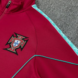 26/27 Portugal Red Jacket Tracksuit
