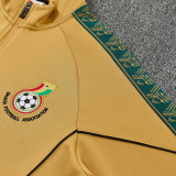 26/27 Ghana Light Yellow Jacket Tracksuit