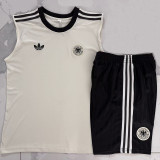 26/27 Germany Beige Tank top and shorts suit#D26049