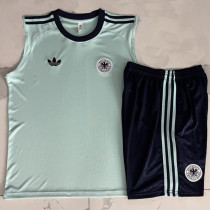 26/27 Germany Light Green Tank top and shorts suit#D26045