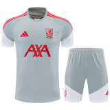 26/27 LIV Grey Training Shorts Suit