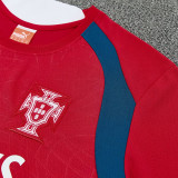 26/27 Portugal Red Training Short Suit(带广告)