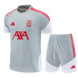 26/27 LIV Grey Training Shorts Suit